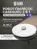 Робот-пылесос для дома с функцией сухой и влажной уборки CaseGuru CGRobot Lidar