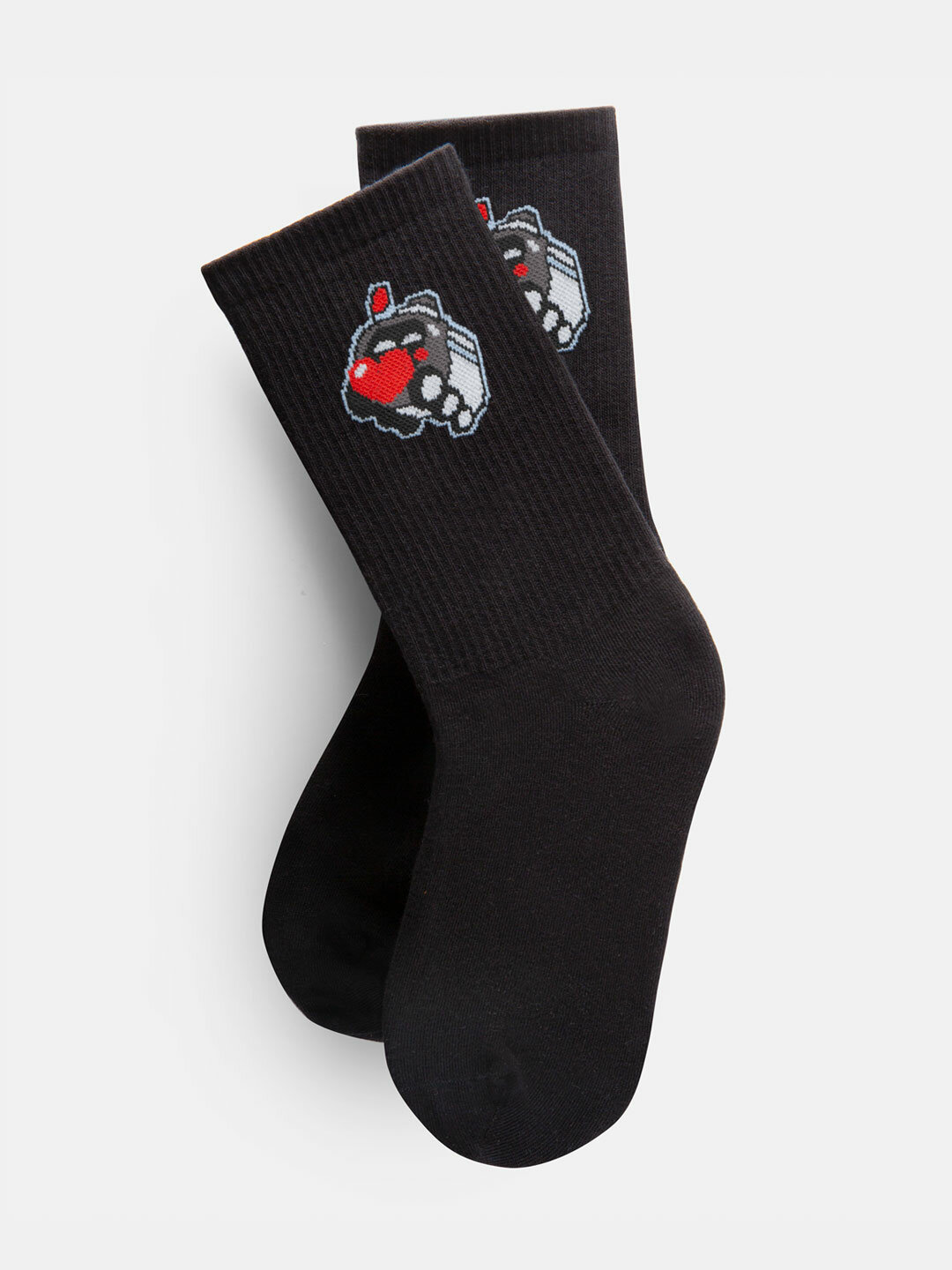 Носки Яндекс, размер S, черный