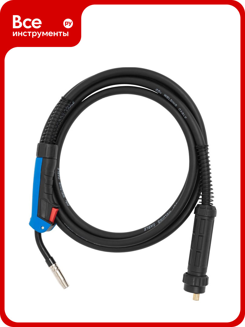 Горелка MIG - 15AK 5 метров с клапаном Gigant (5 м; 180 А; EURO; серия 15) GG-155GS