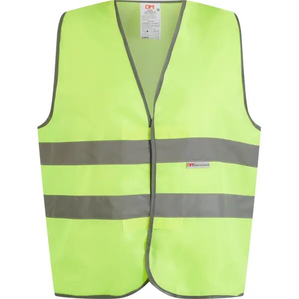 Жилет сигнальный DM reflective materials цвет лимонный размер 52 54