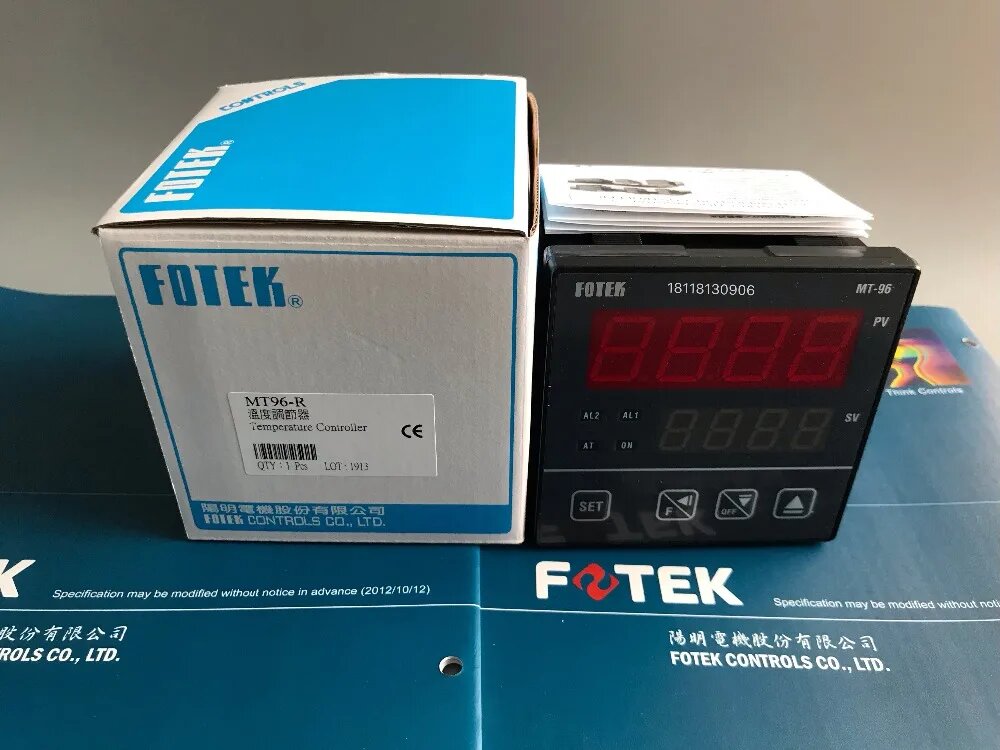 Релейный выход MT96-R FOTEK PID + пушистый регулятор температуры, новый оригинальный 96*96*80