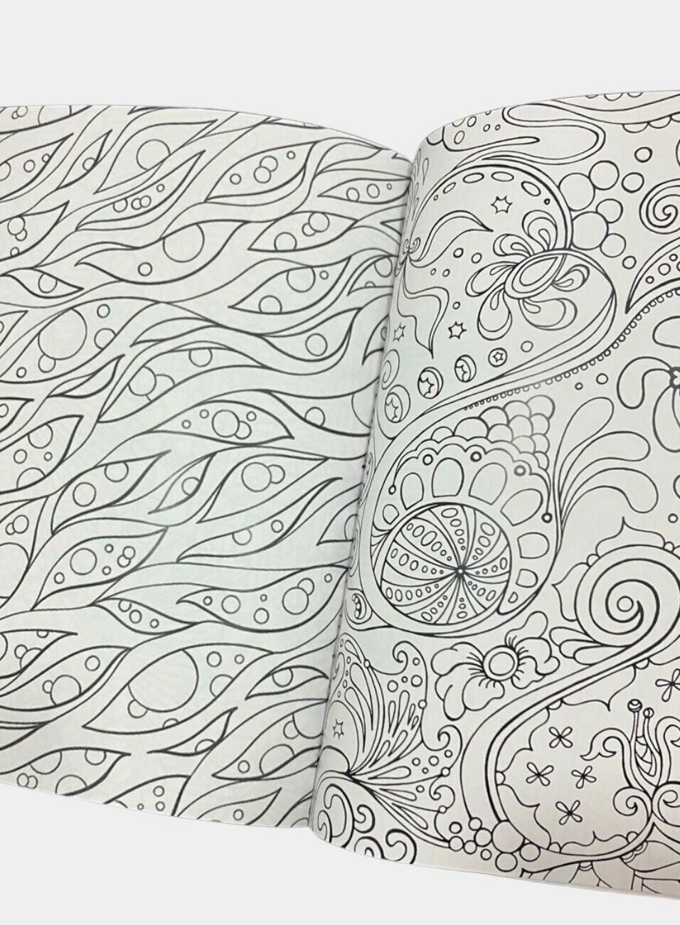 Раскраска антистресс "Узоры и Только" The Key Point, 48 страниц, 14+, абстракция — фото 1
