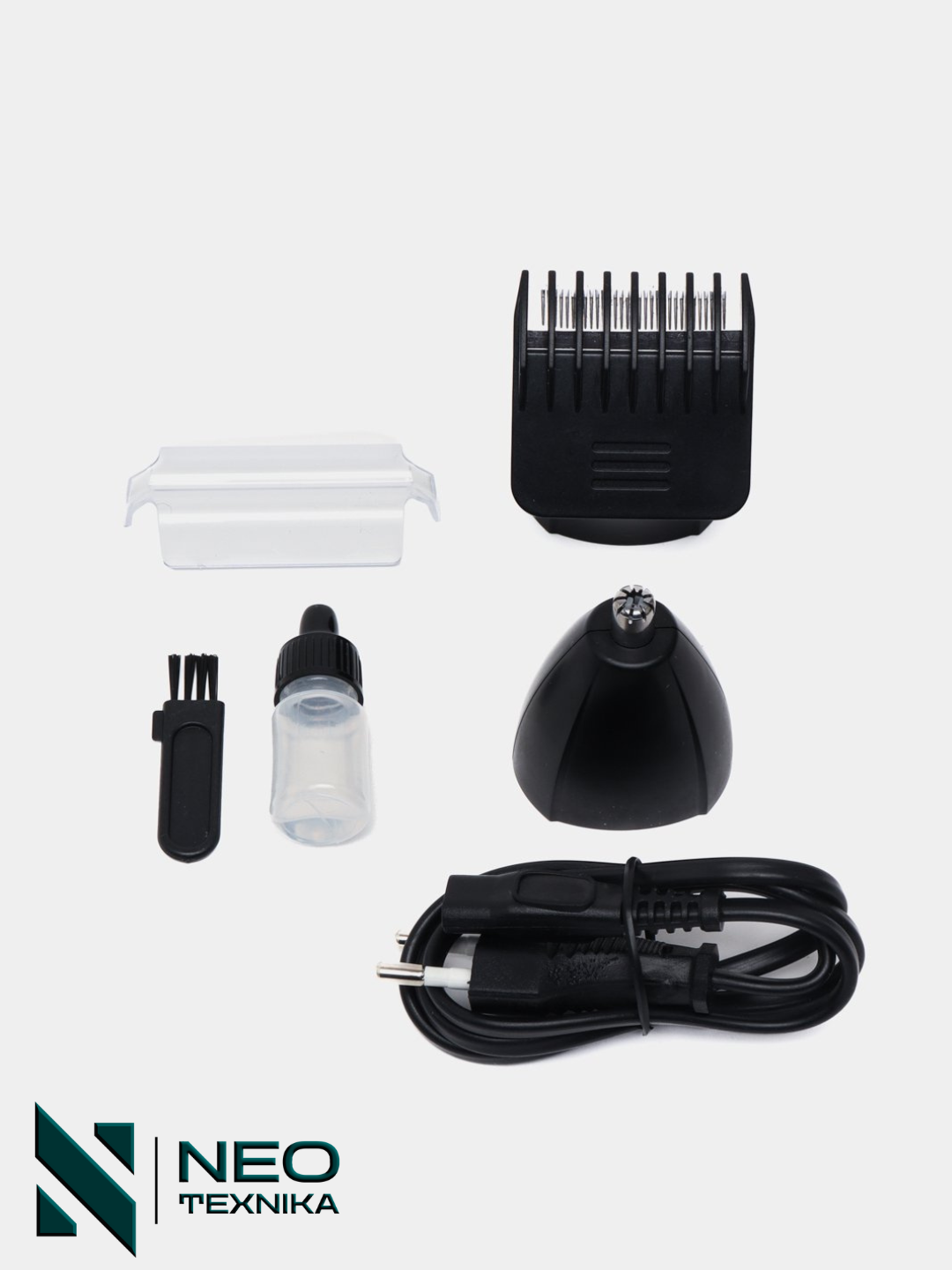 Бритва-триммер и электробритва для стрижки волос Geemy, 3 в 1 — фото 1