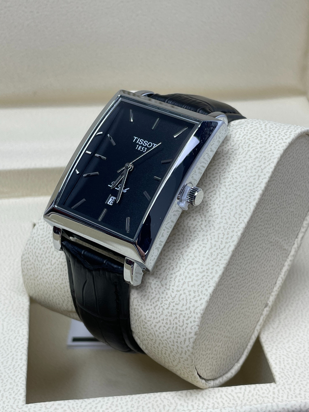 Наручные часы Классика, 331733 серебристый/черный — фото 1