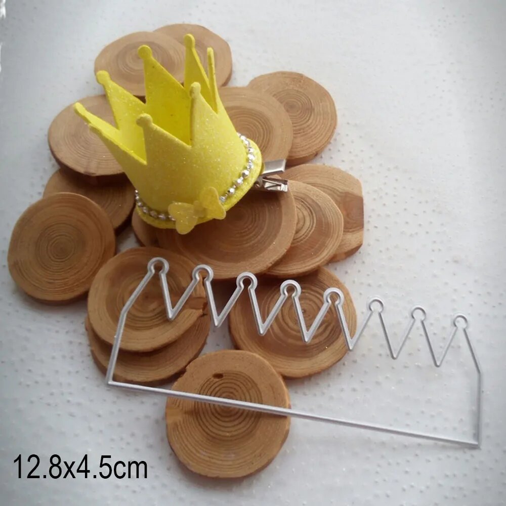 Металлические штампы леeft корона для скрапбукинга