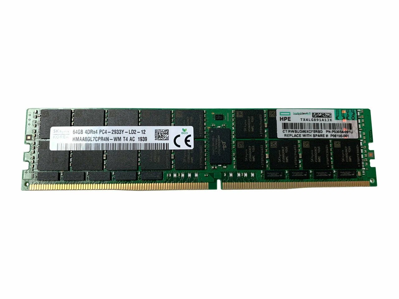 Модуль памяти HP P03054-09164GB 1x64GB Quad Rank DDR4-2933 LRDIMM
