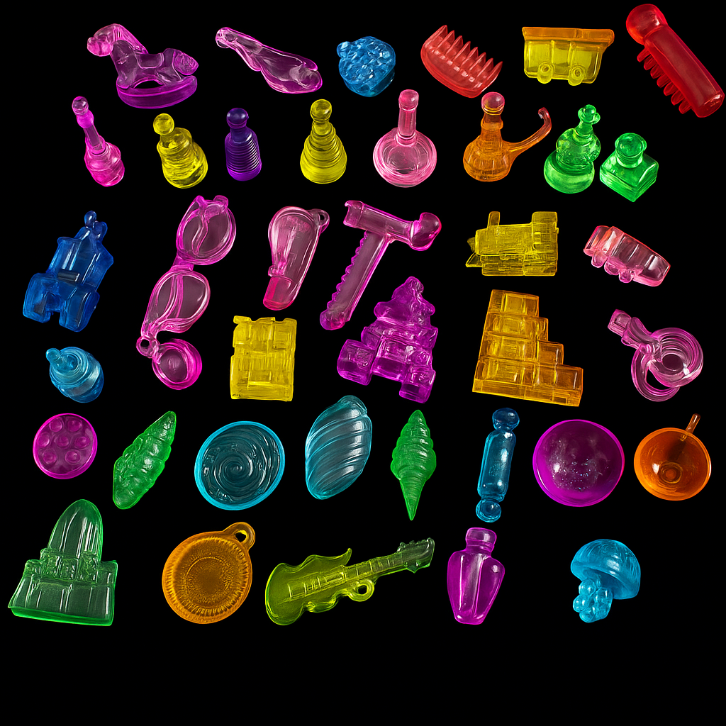 Микс акриловых кристаллов 30 шт