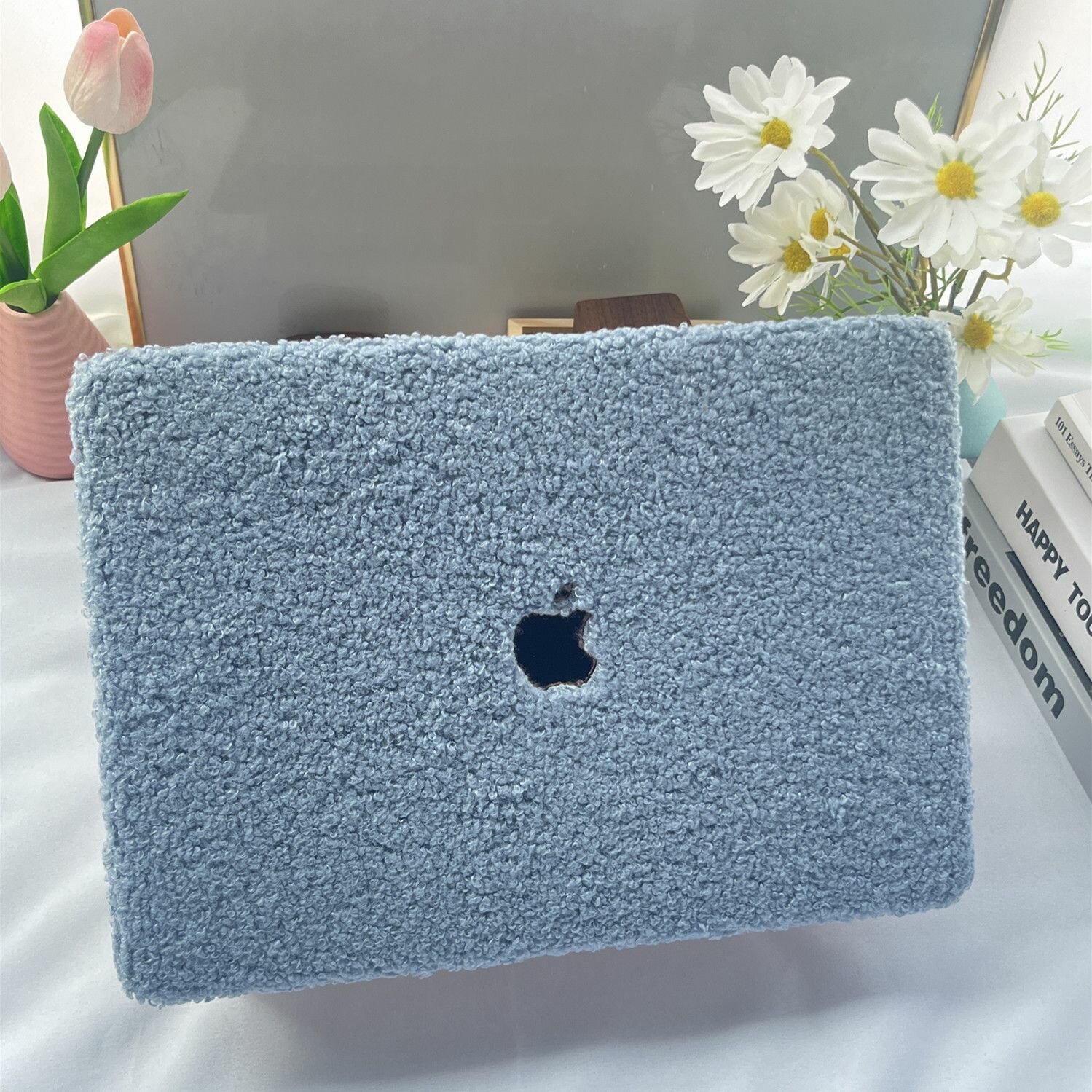 Жесткий кейс Macbook Чехол-накладка Case для Air 13" ( A1369/A1466 ) тедди плюшевый