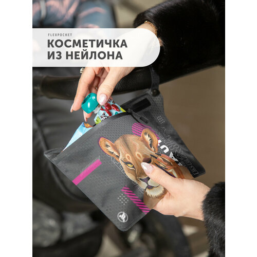 Косметичка Flexpocket, ширина: 17 см., длина: 24 см., , черный