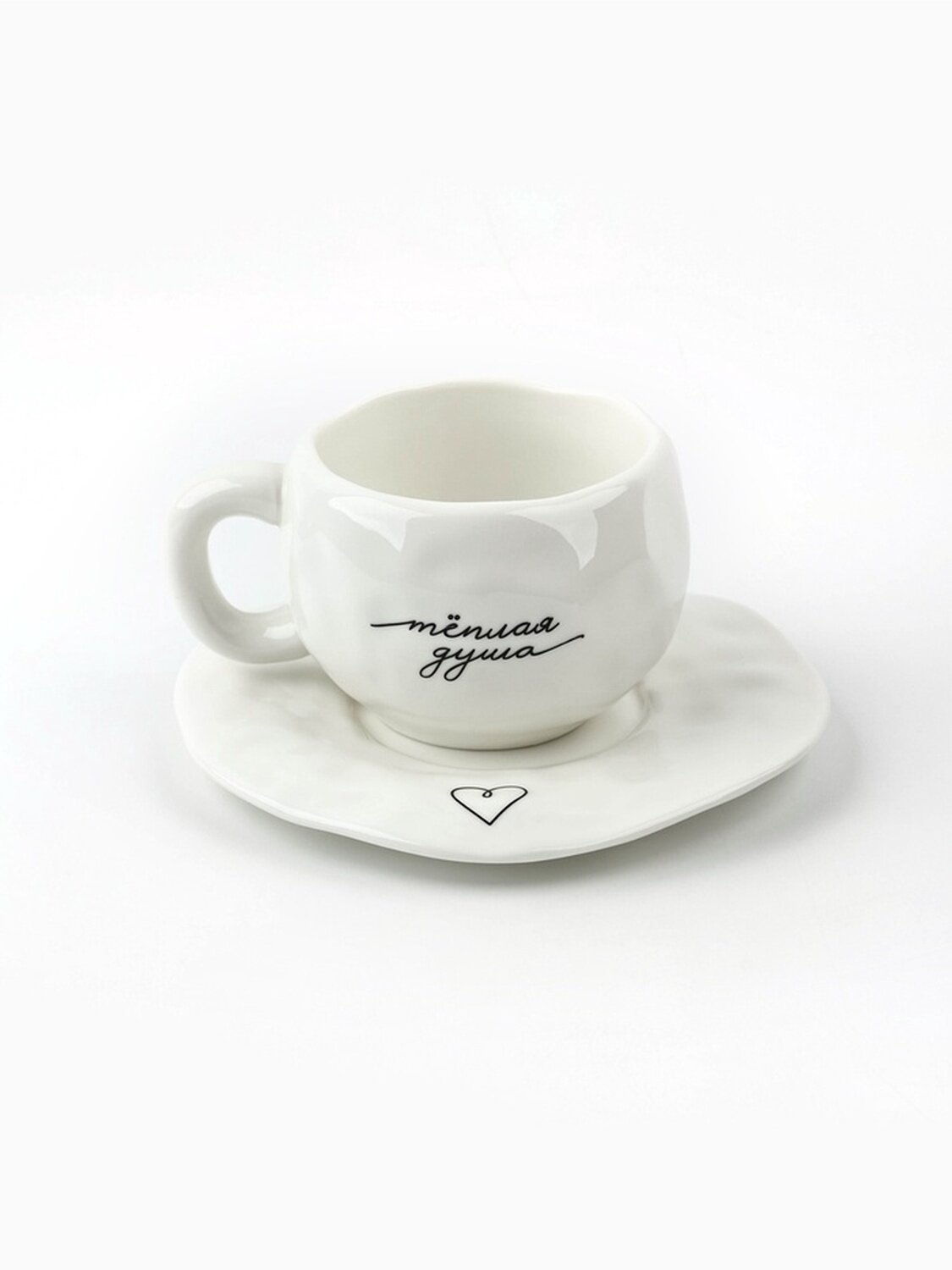 Чайная пара Dolce Ceramo "Минимализм" керамика объем 300 мл