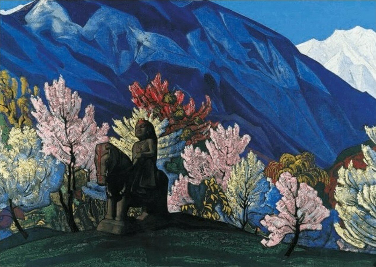 Пазл для взрослых Стелла 1000 деталей, элементов: Рерих Н. К. Гуга Чохан — фото 1