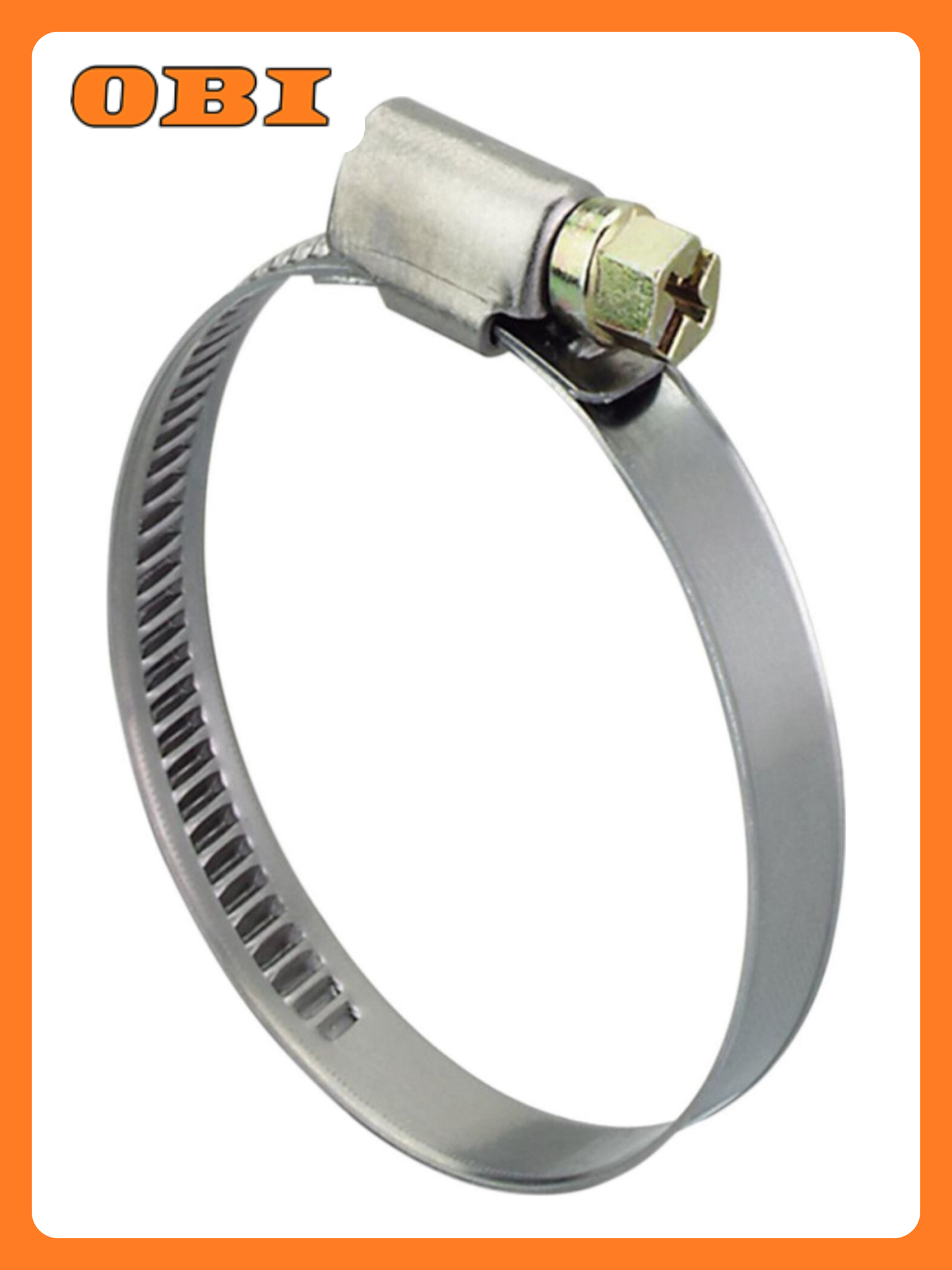 Хомут ERA оцинкованный для вентиляционных каналов 9 мм d110-130 мм