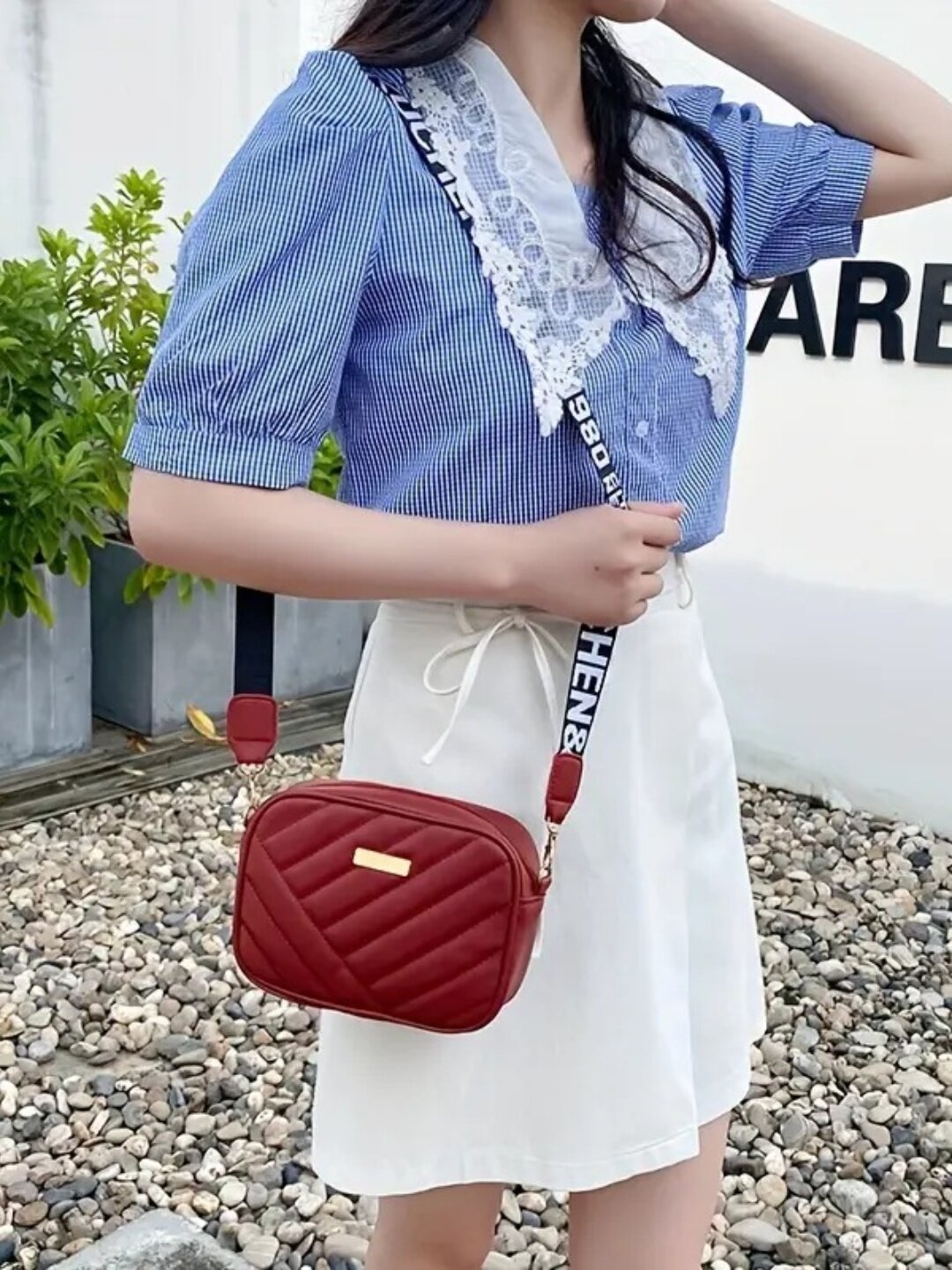 Сумка кросс-боди  кросс боди, красный — фото 1