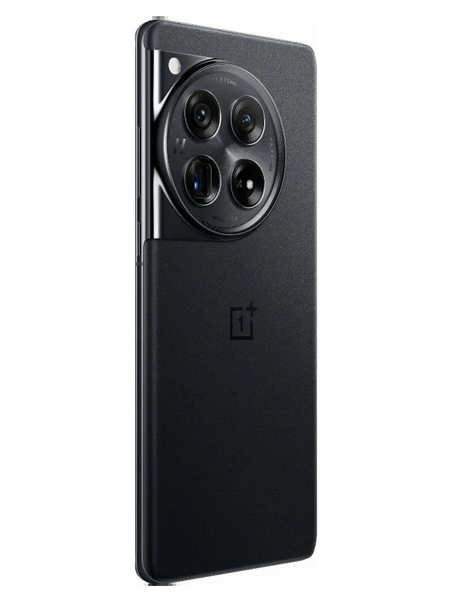 Смартфон OnePlus 12 12/256Gb, черный (Silky Black), 6.82" LTPO 4.0, Snapdragon 8 Gen3, Global, Dual Nano Sim — фото 1