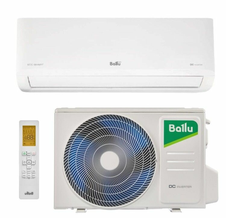 Сплит-система инверторного типа Ballu Eco Smart DC BSYI-08HN8_V4 комплект