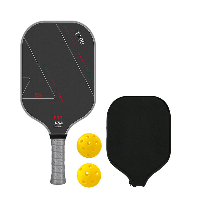 Ракетка Pickleball Paddie16, с мячами, серая
