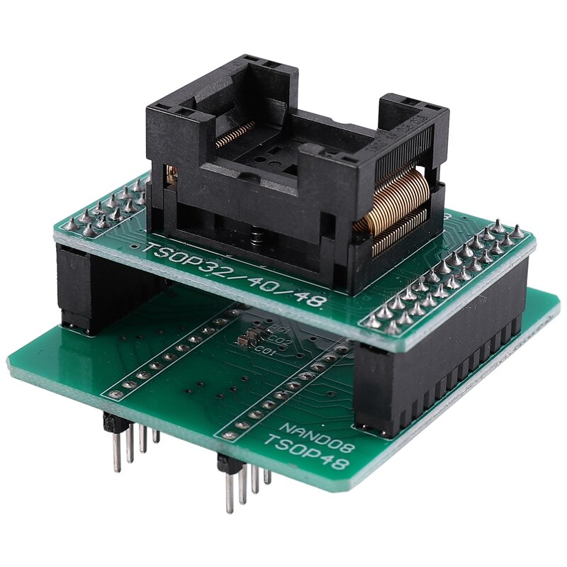 Адаптер Andk Tsop48 Nand только для программатора Xgecu Minipro Tl866Ii Plus для флэш-чипов Nand Tsop48, адаптерное гнездо
