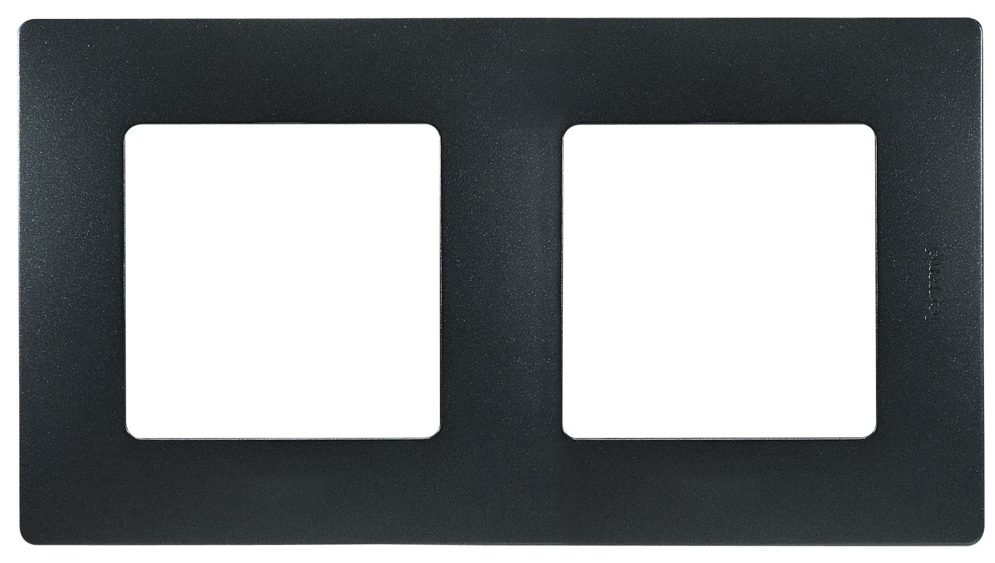 Legrand Etika Антрацит Рамка 2-ая, 672582