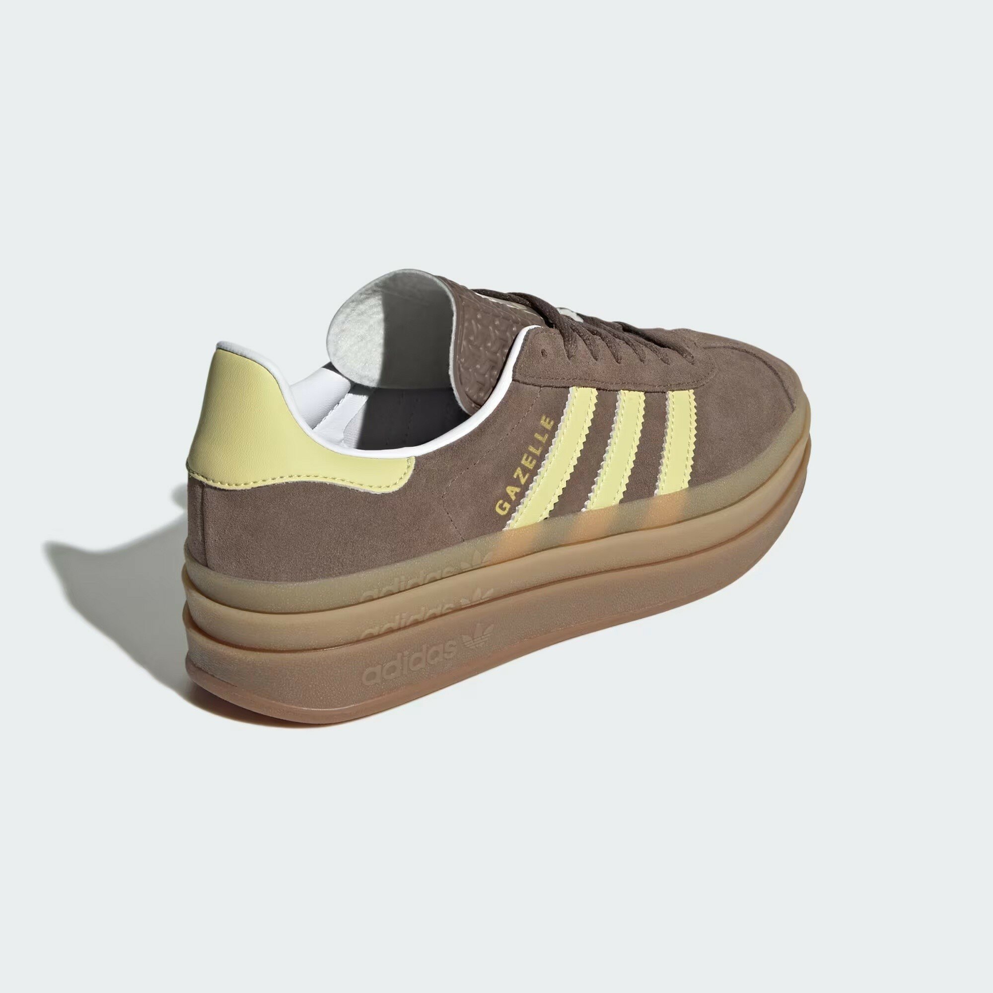 Кроссовки adidas Originals Gazelle Bold, размер 38 2/3 EU, коричневый — фото 1