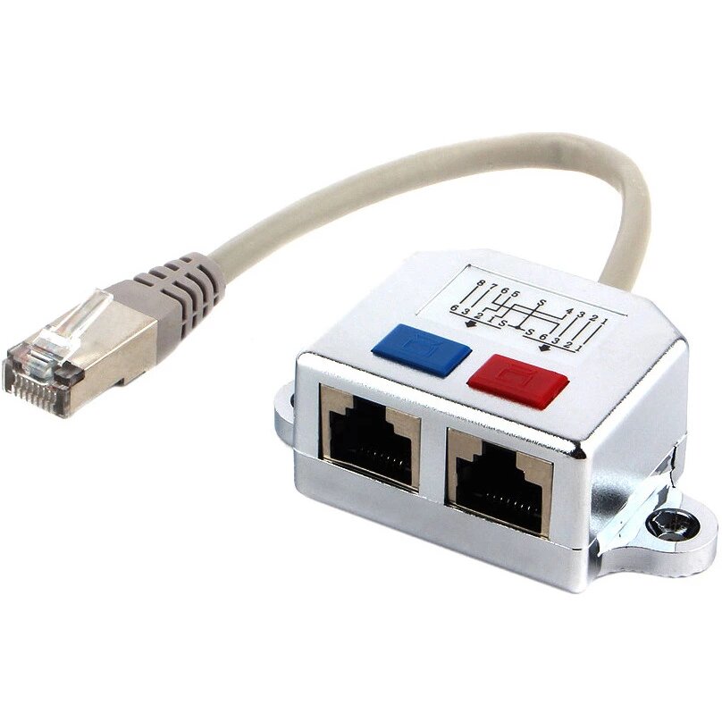 Переходник RJ45 - RJ45 Cablexpert NCA-SP-02 — фото 1