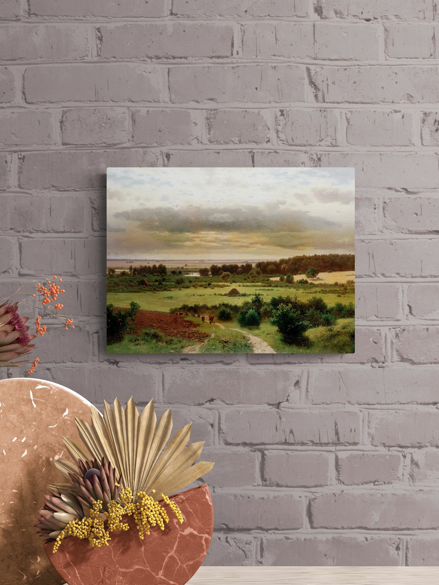 Крыжицкий Константин Яковлевич "Лесные дали" 40х30 см — фото 1