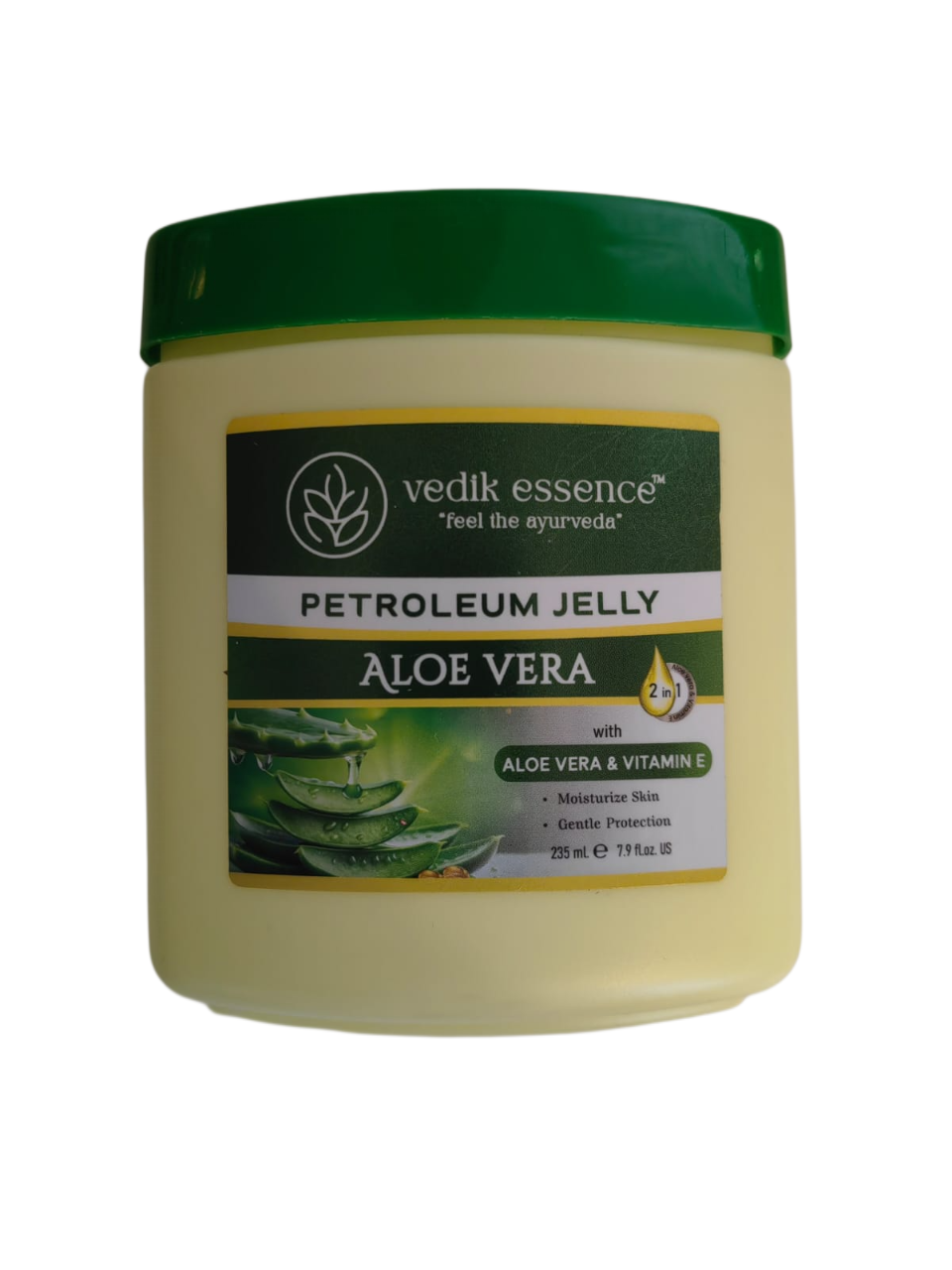 Petroleum Jelly ALOE VERA, Vedik Essence (Вазелин алоэ вера, Ведик Эссенс), 235 мл.