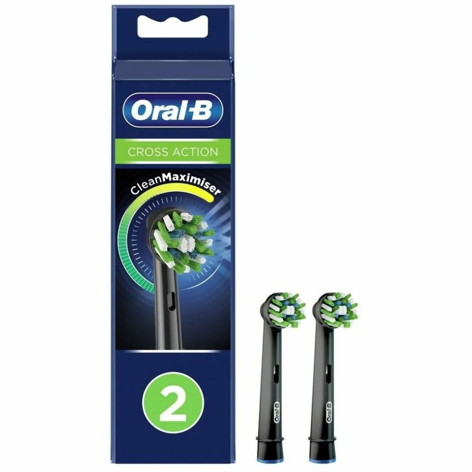 Насадка для зубных щеток Oral-B CrossAction CleanMaximiser Black
