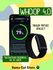 Фитнес-браслет "Whoop 4.0" с мониторингом показателей здоровья