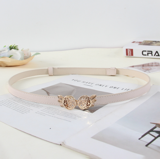 Ремень  для женщин, размер 102, белый жемчуг — фото 1