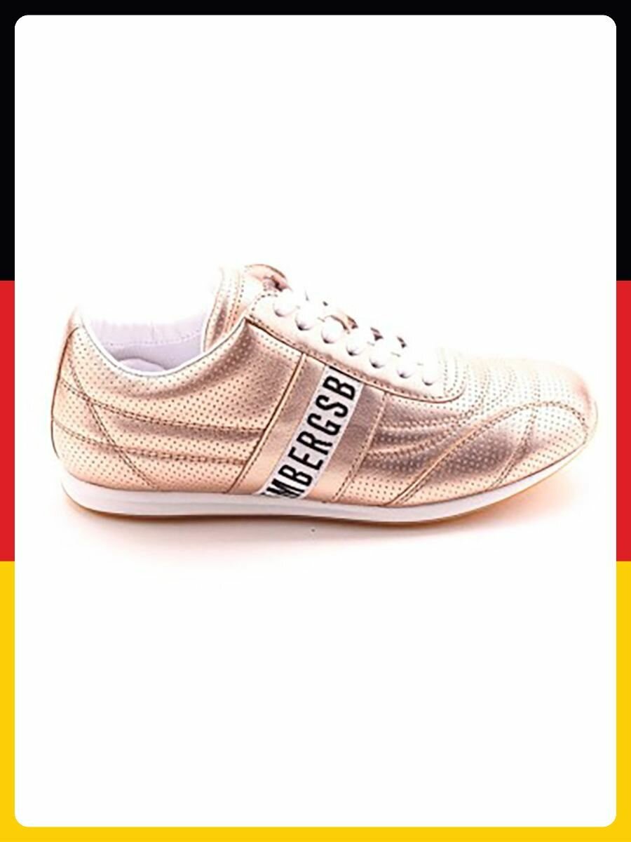 Кроссовки BIKKEMBERGS Базовая коллекция, размер EU 36, розовый