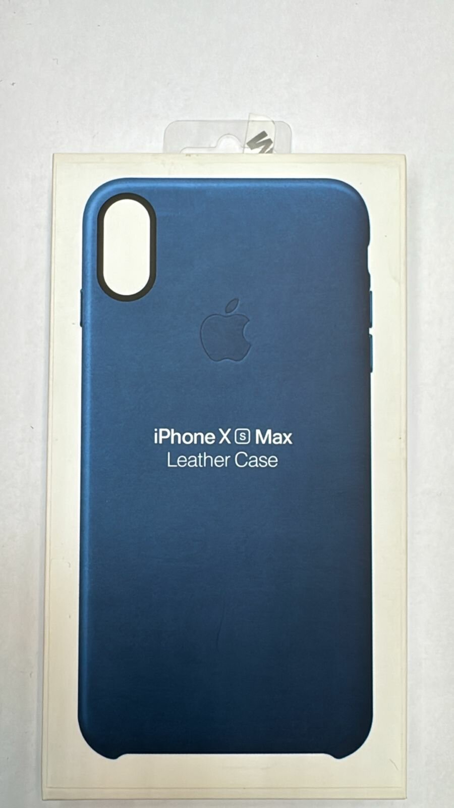 Чехол iPhone X S MAX ЭкоКожа Apple Leather Case Чехол