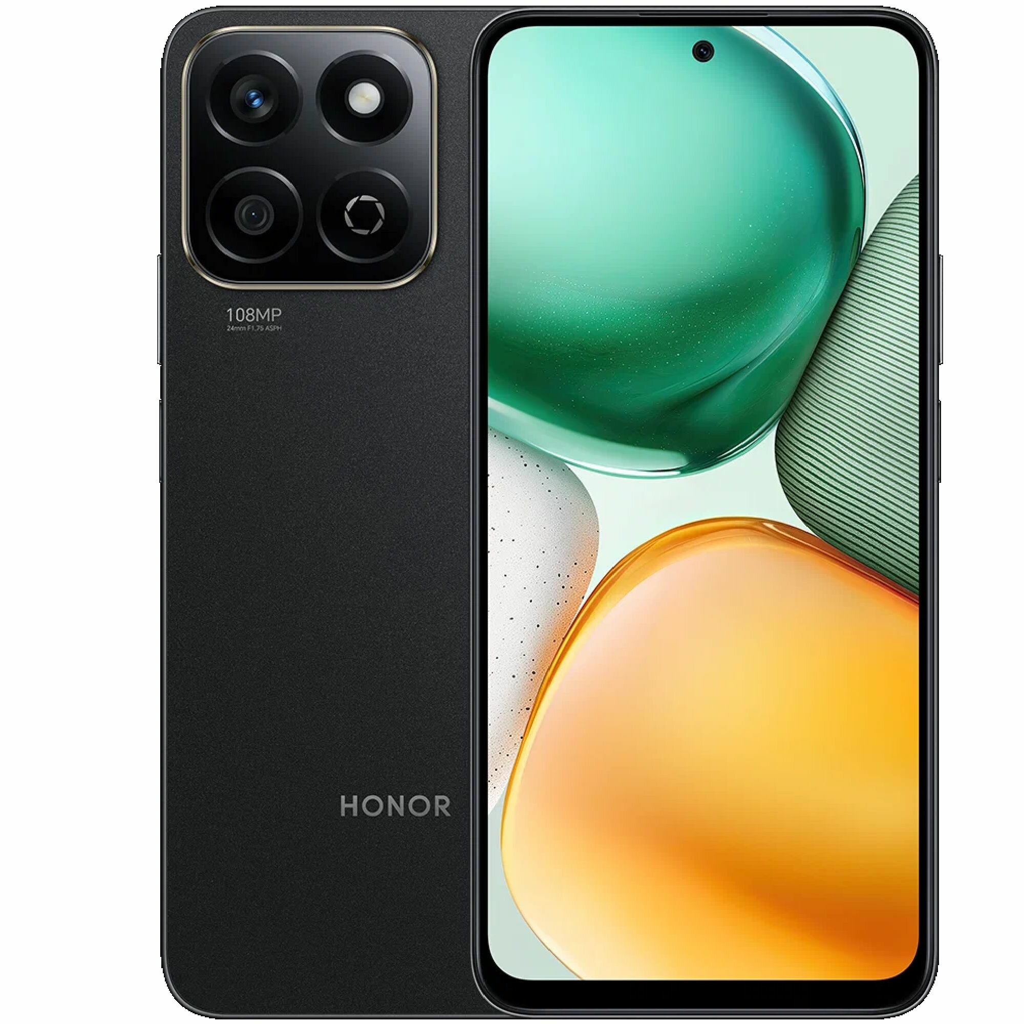 Мобильный телефон Honor X7c 8/256 ГБ RU, черный