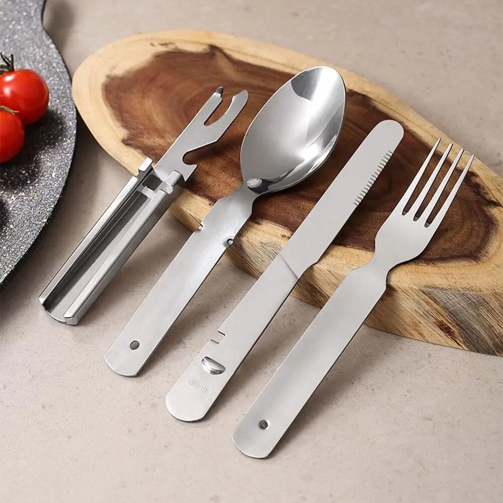 Набор столовых приборов BUND, AISI 304, 4 предмета