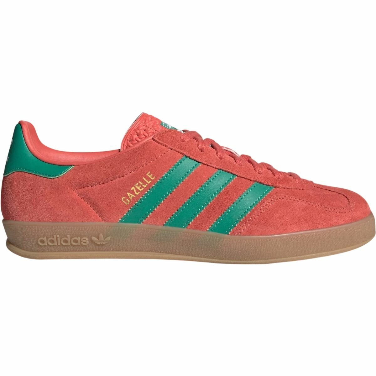 Кеды adidas Gazelle Indoor, полнота F (EU)/ на среднюю стопу, размер 11,5 UK, красный