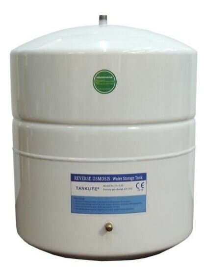 Накопительный бак TANKLIVE RO122 - 32 Gallon // 12л. общий объем - 8л. полезный в комплекте с краном