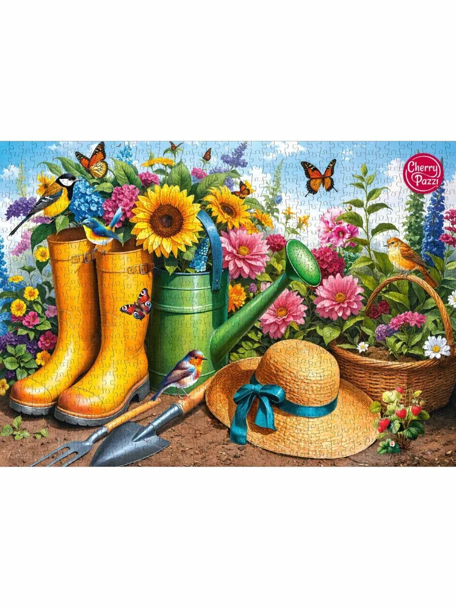 Пазл для взрослых 1000 элементов Всё для сада — фото 1