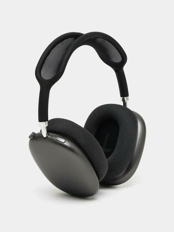 Беспроводные накладные наушники Air Pods MAX/черный цвет/шумоподавляющие — фото 1