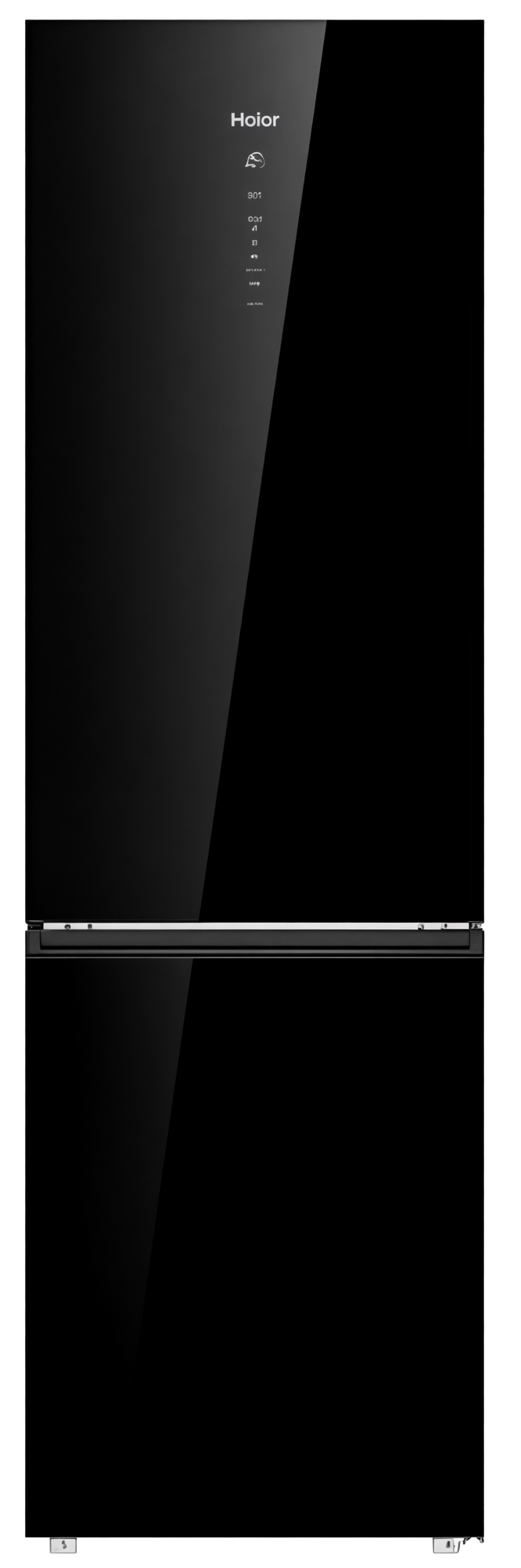 Холодильник Haier C4F640CGBGU1, с морозильником, двухкамерный, черный, А-класс