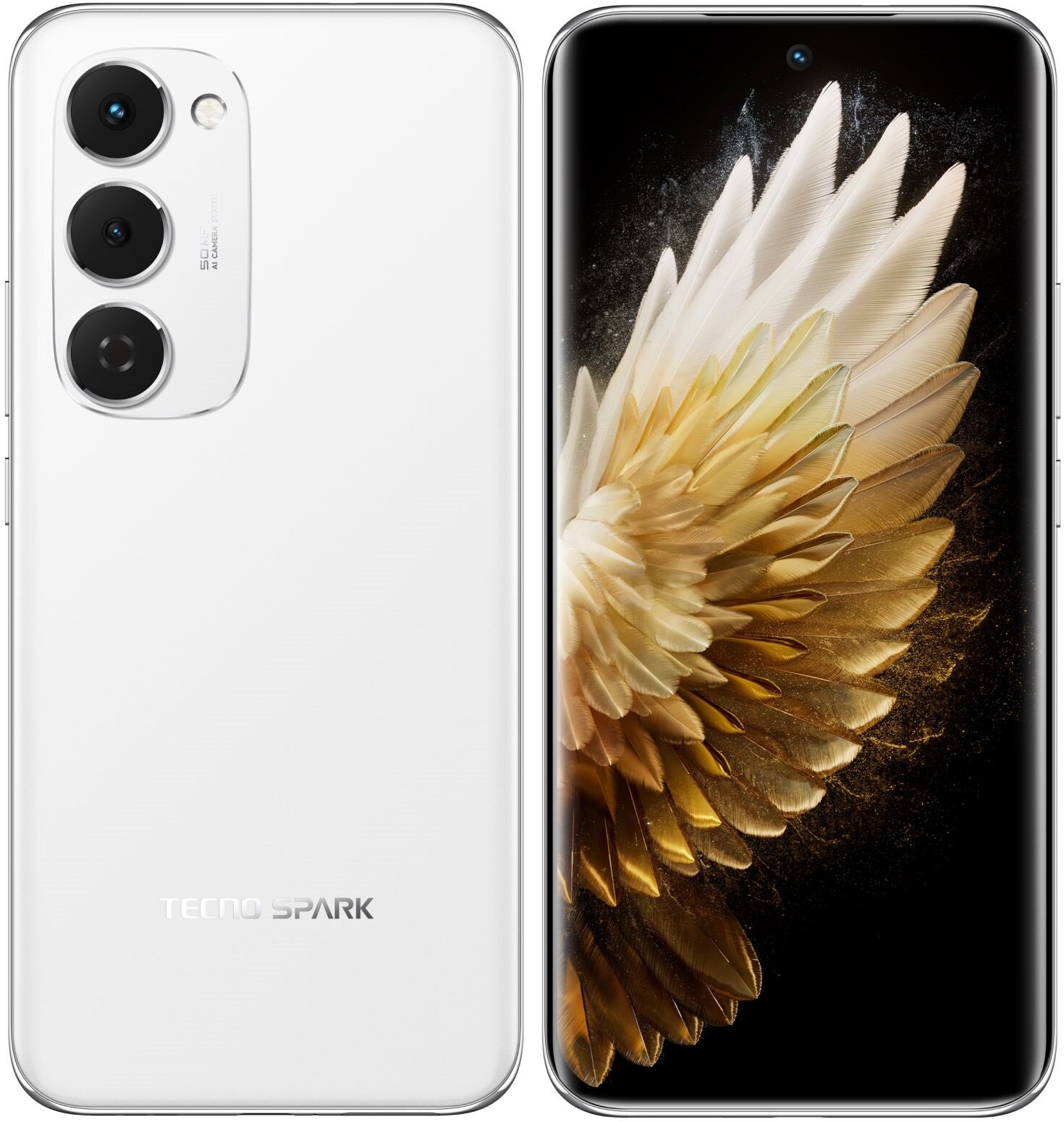 Смартфон Tecno Spark 40 Pro+ 256Gb 8Gb белый