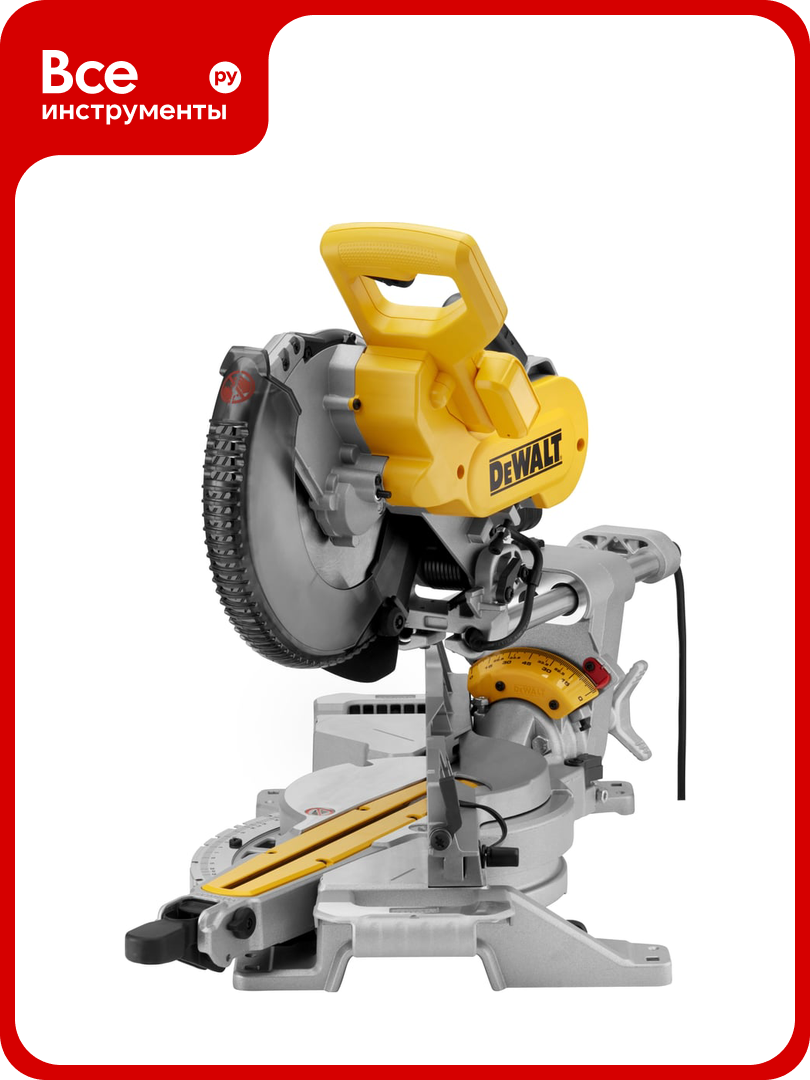 Торцовочная пила DEWALT DWS727-QS