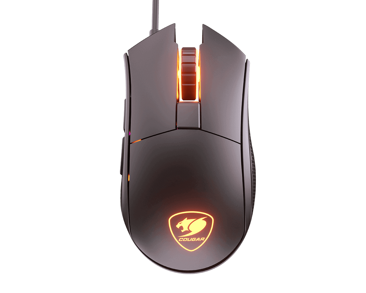 Cougar Revenger ST — эргономичная игровая мышь с сенсором 5000 DPI, 6 кнопками, RGB-подсветкой