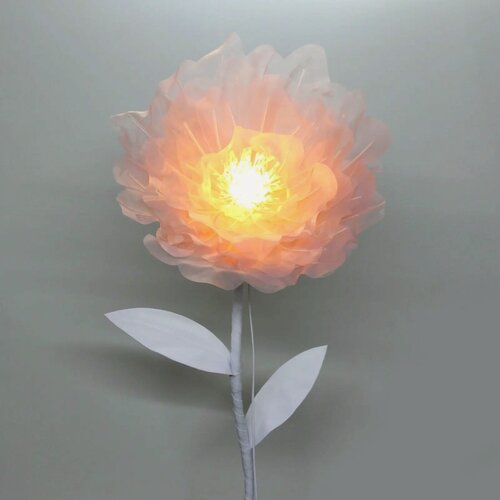 Изображение товара Светильник светодиодный 'Нежный цветок' d-75см, h-1.6м, розовый, 220V