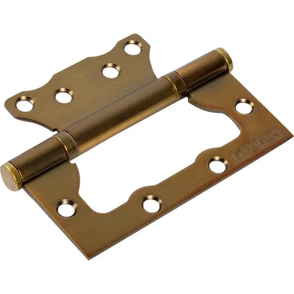 Петля без врезки N100500/2BB-CF/BL 100x75x2.5 мм сталь цвет кофе