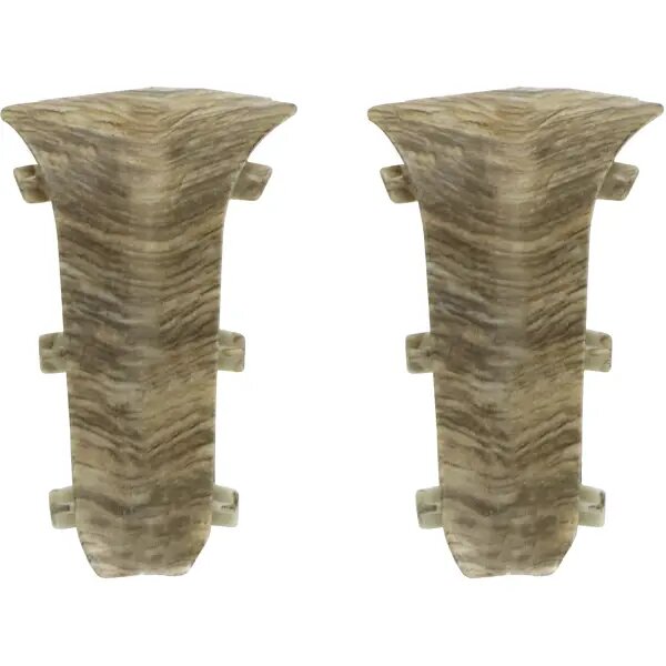 Угол для плинтуса внутренний Artens Дуб Конго 70 мм 2 шт.