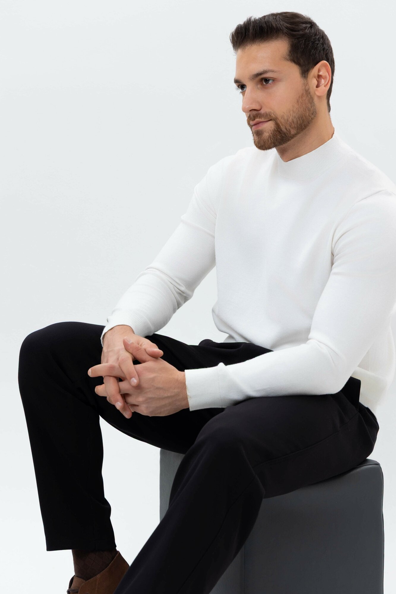 Брюки классические TERRA PRO, размер 34, black — фото 1