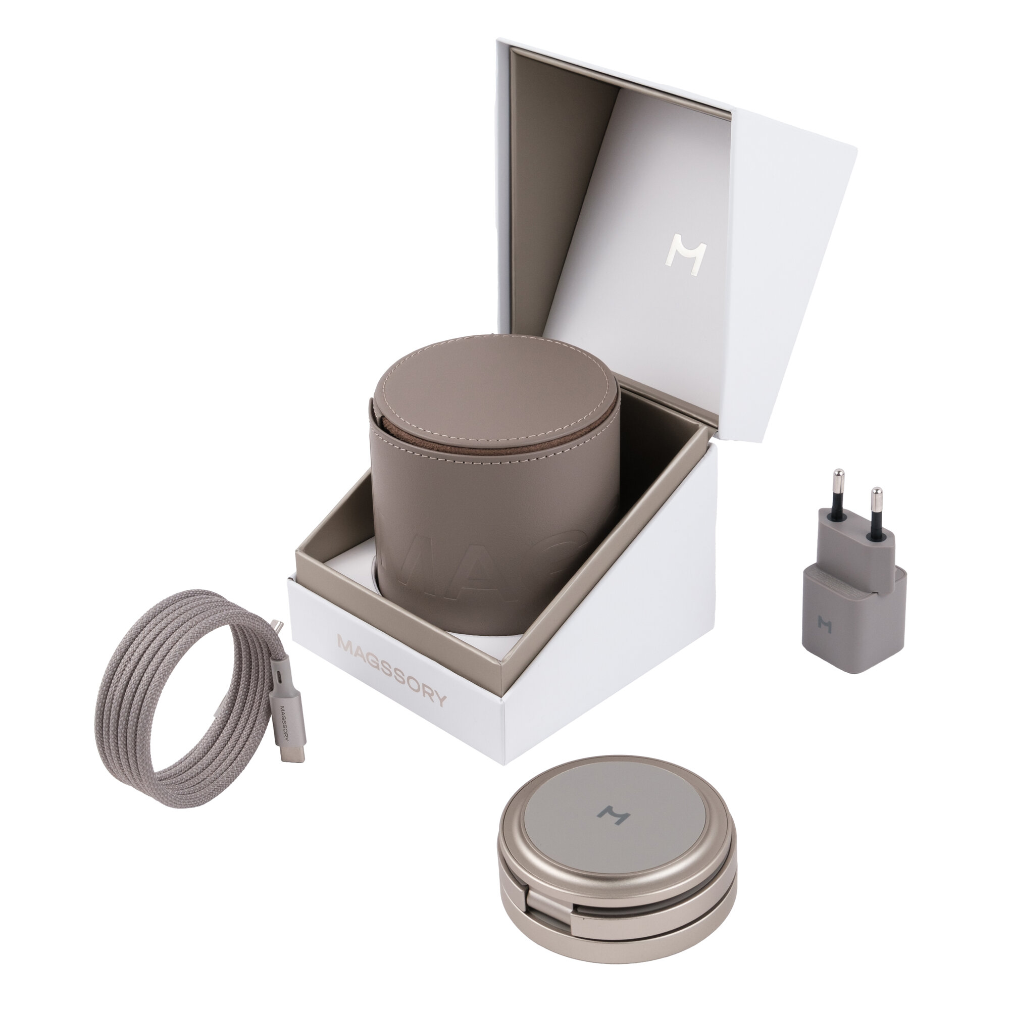 Беспроводное зарядное устройство Magssory WCH033, для iPhone/AirPods/Apple Watch, 22,5 Вт