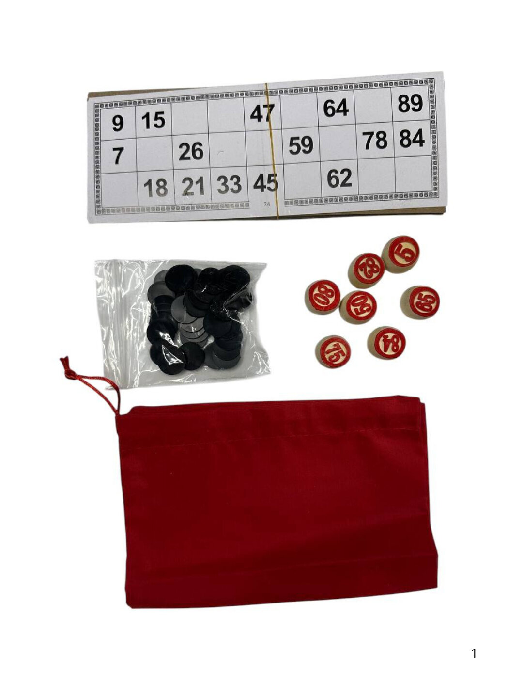 Настольная игра "Бачокаме", с лототроном, дерево, подарочная упаковка, бежевая — фото 1