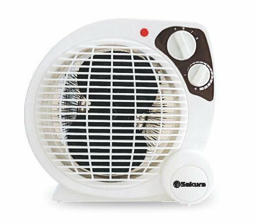 Тепловентилятор SA-0510 бел/сер