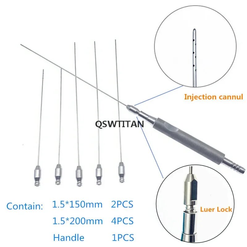 Набор каннелей для инфильтрации QSWTITAN