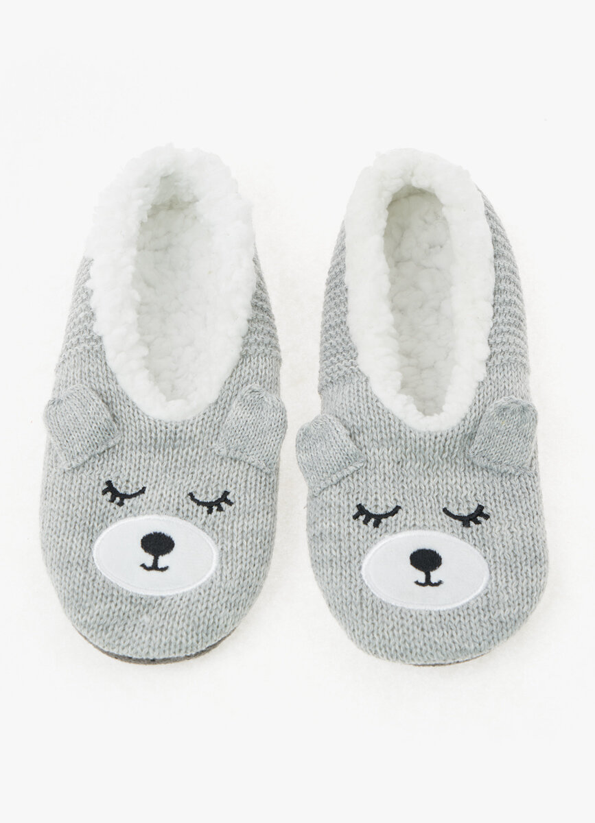 Тапочки Funday размер 28-29 серый